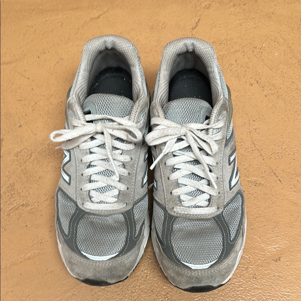 New Balance Gray and White Women’s 990